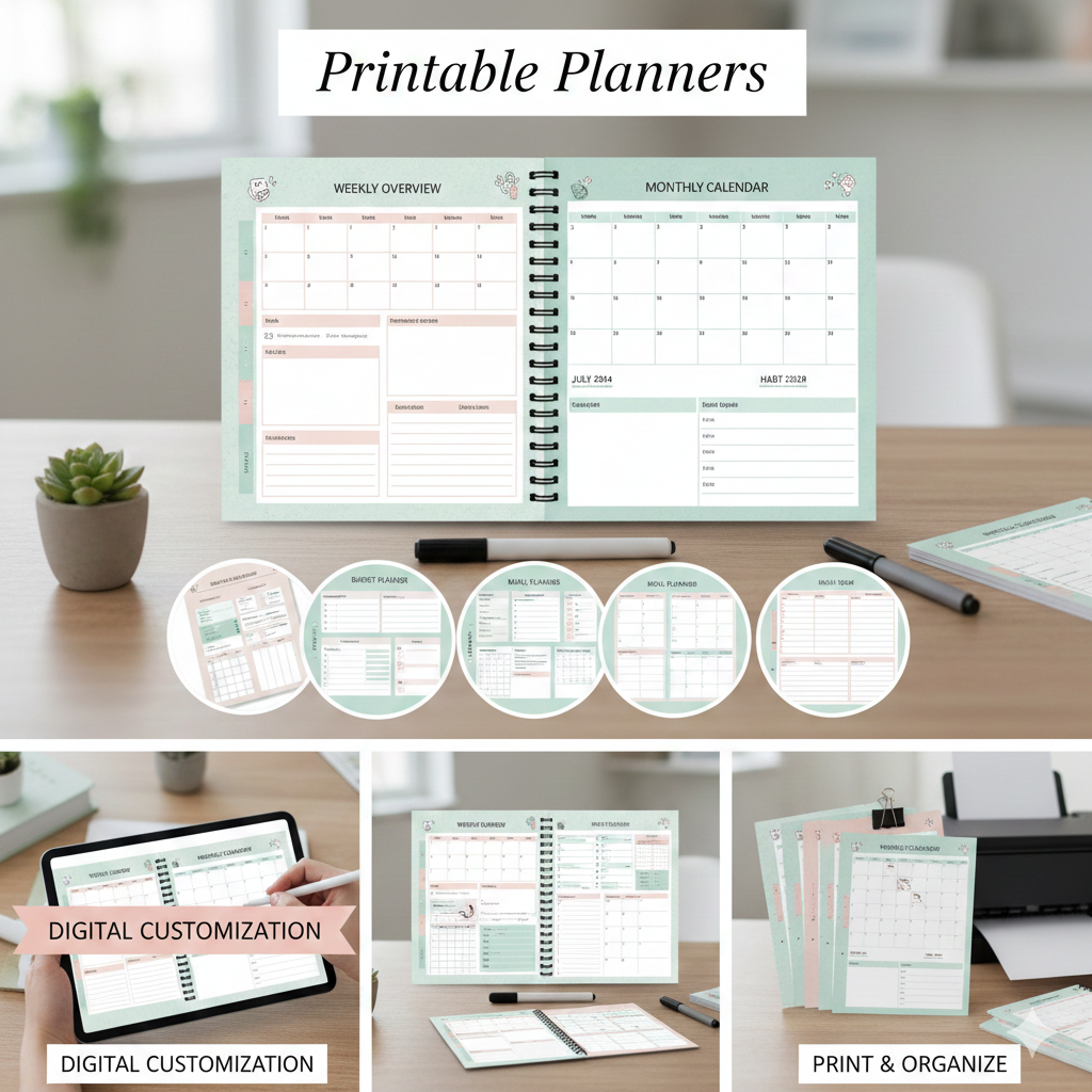 The Ultimate Guide to Free Printable Planners: Organize Your Life with Ease